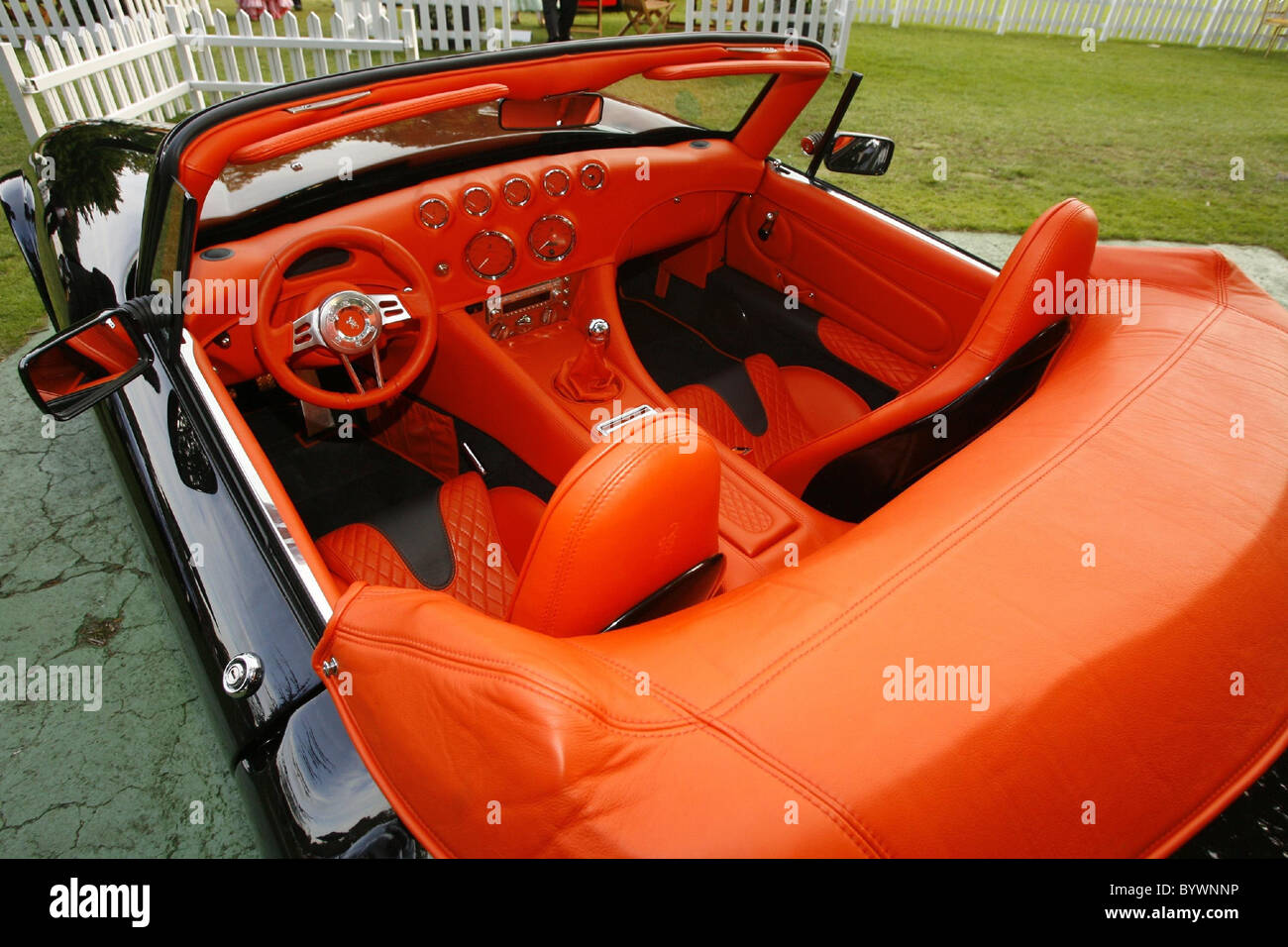 Wiesmann Salon Prive private Luxus und Supersportwagen zeigen an der Hurlingham Club London, England - 13.07.07 Stockfoto