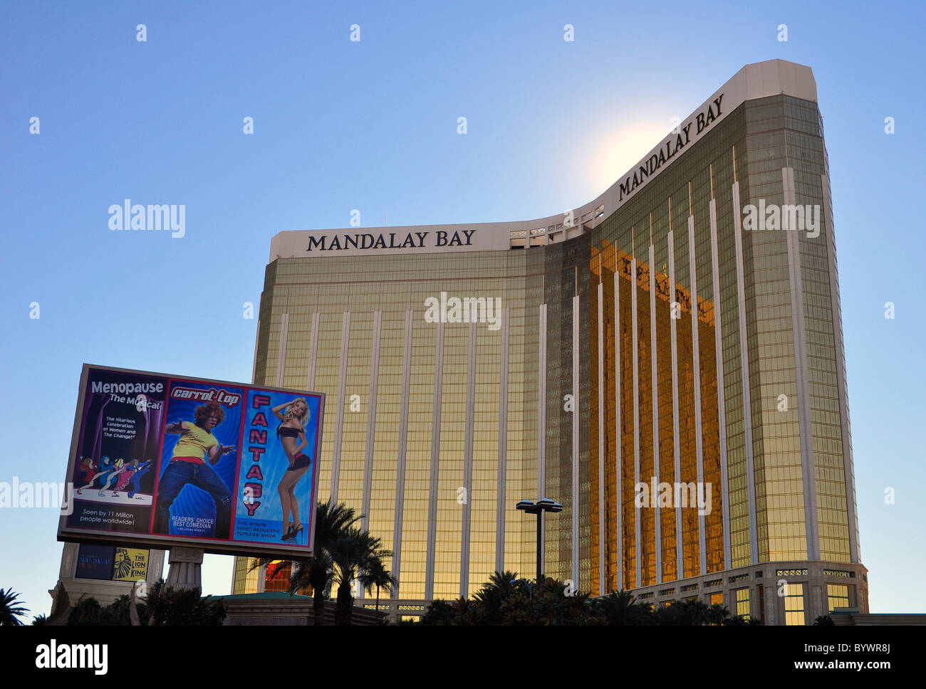 Mandalay Bay Hotel Casino in Las Vegas, Nevada, USA Stockfoto