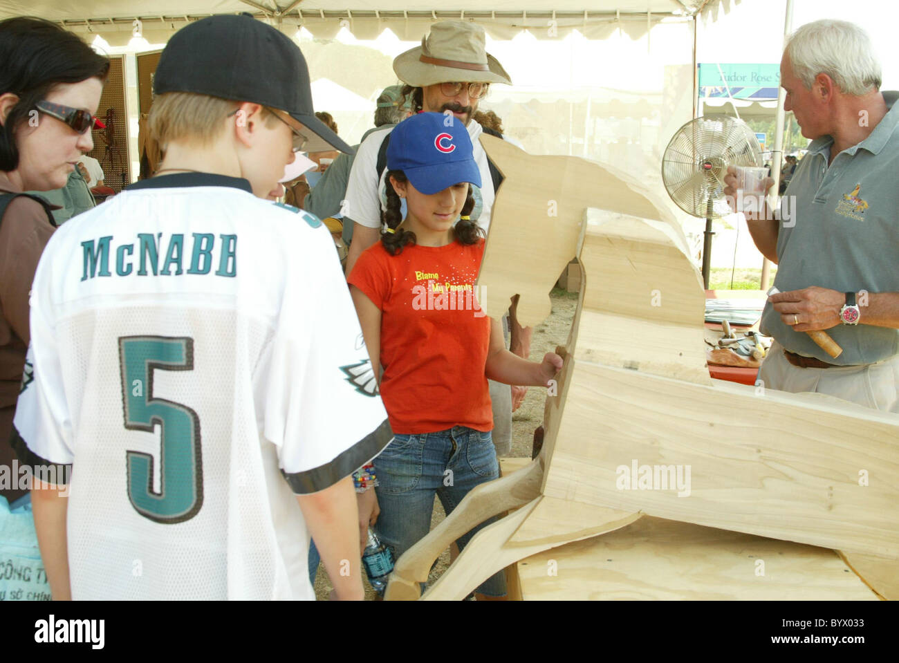 Das Smithsonian Folklife Festival Washington D.C., USA - 07.07.07 Stockfoto