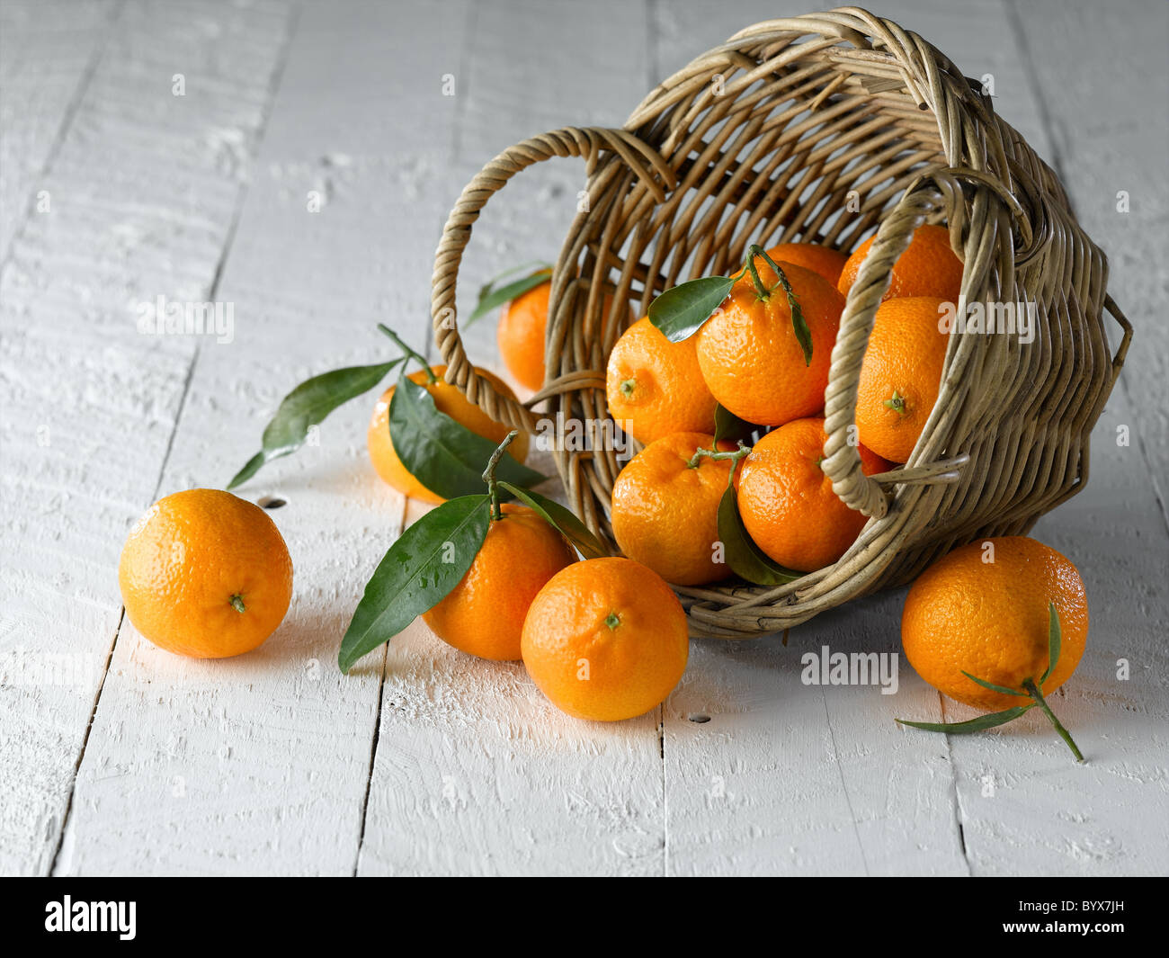 Mandarinen Stockfoto