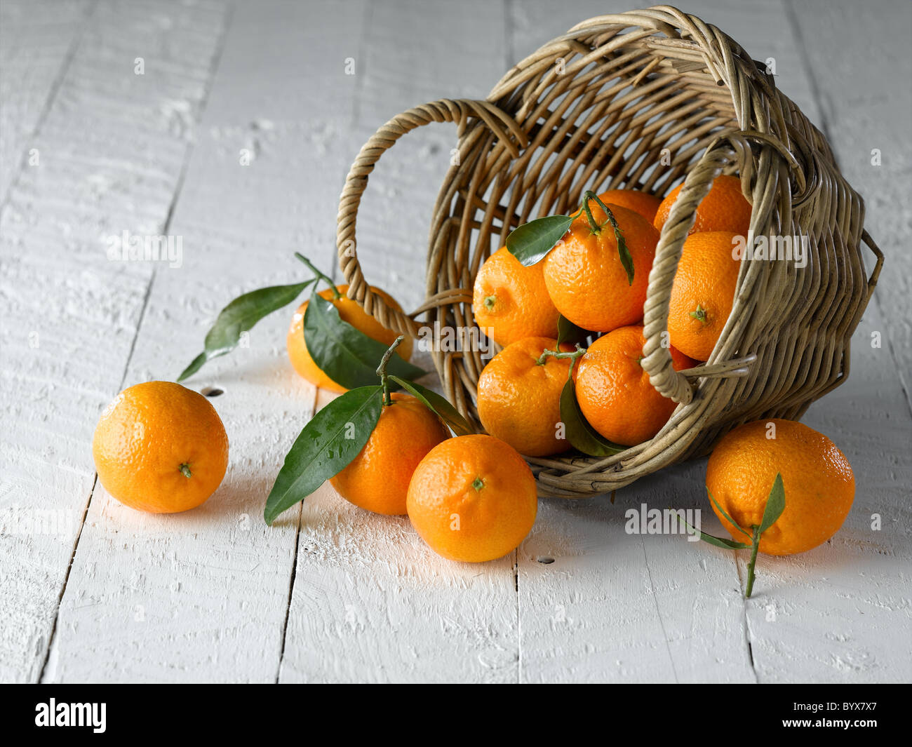 Mandarinen Stockfoto