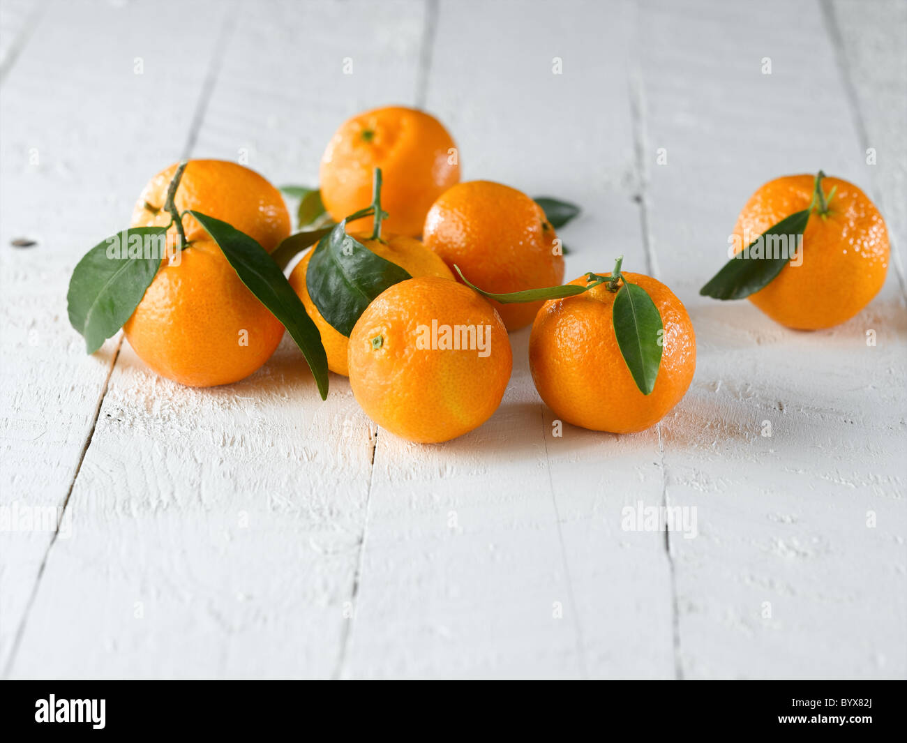 Mandarinen Stockfoto