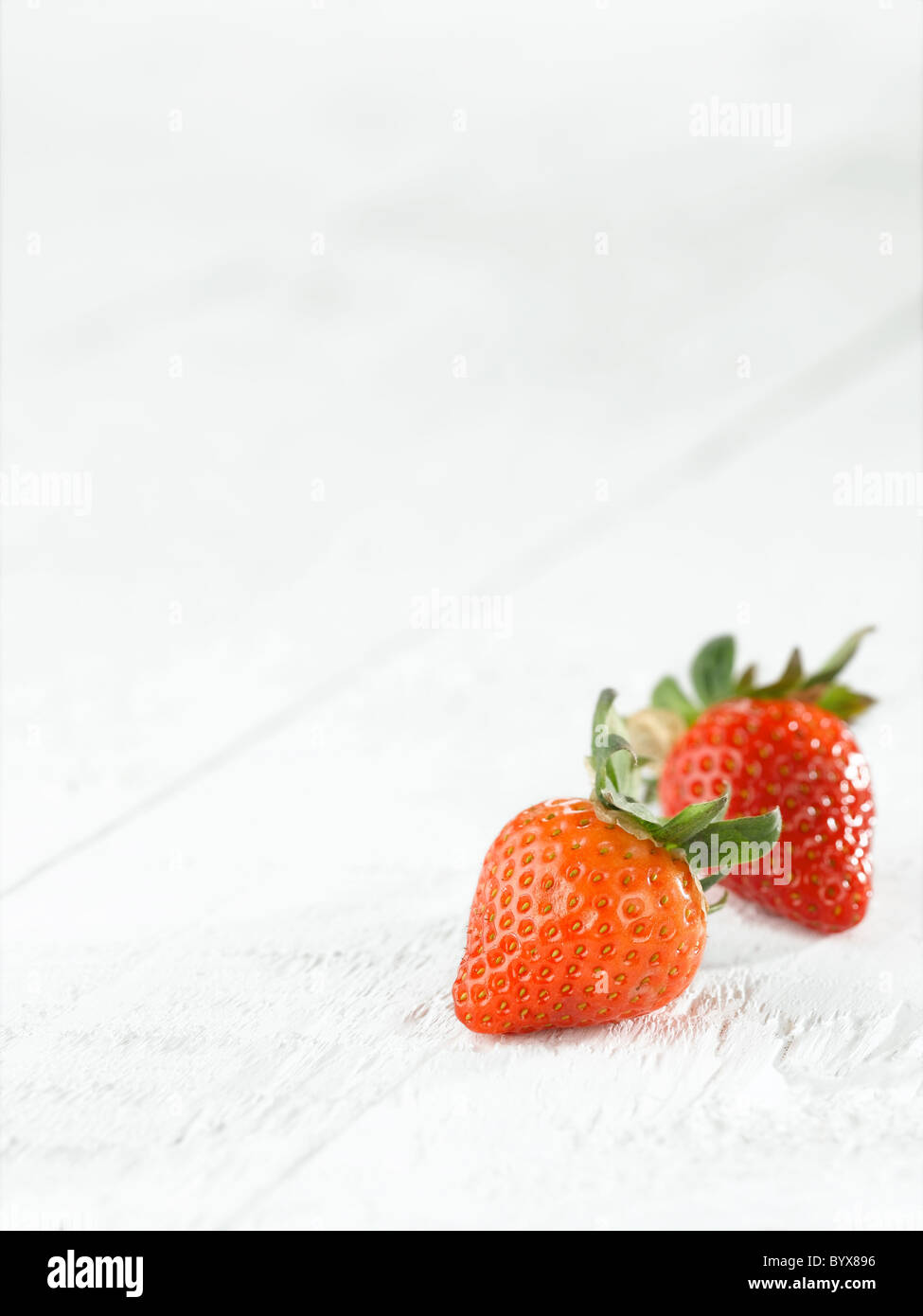 Erdbeeren Stockfoto