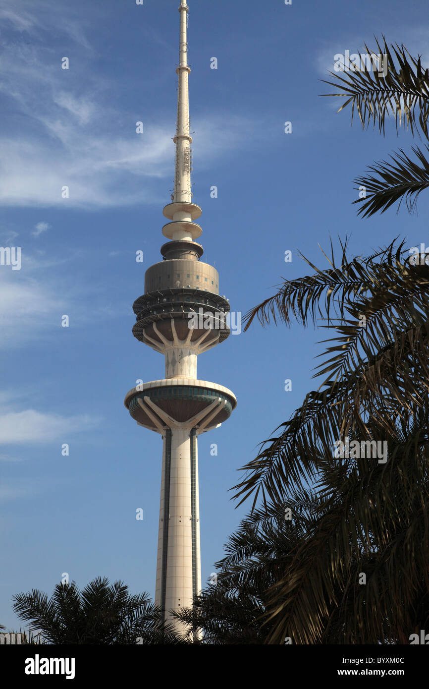 Kuwait, Kuwait-Stadt, Liberation Tower, Stockfoto
