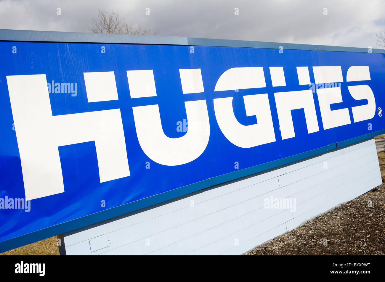 Hughes Network Systems corporate Headquarter. Stockfoto