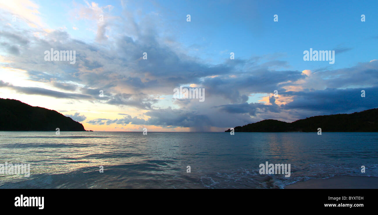 Brewers Bay von Tortola - BVI Stockfoto