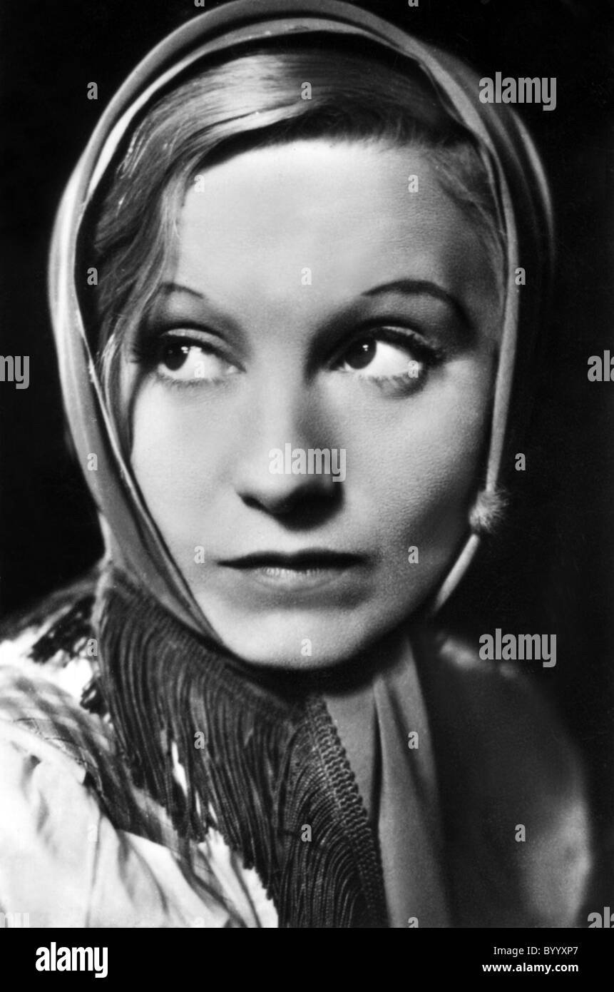 SCHAUSPIELERIN ELISABETH BERGNER (1935) Stockfoto