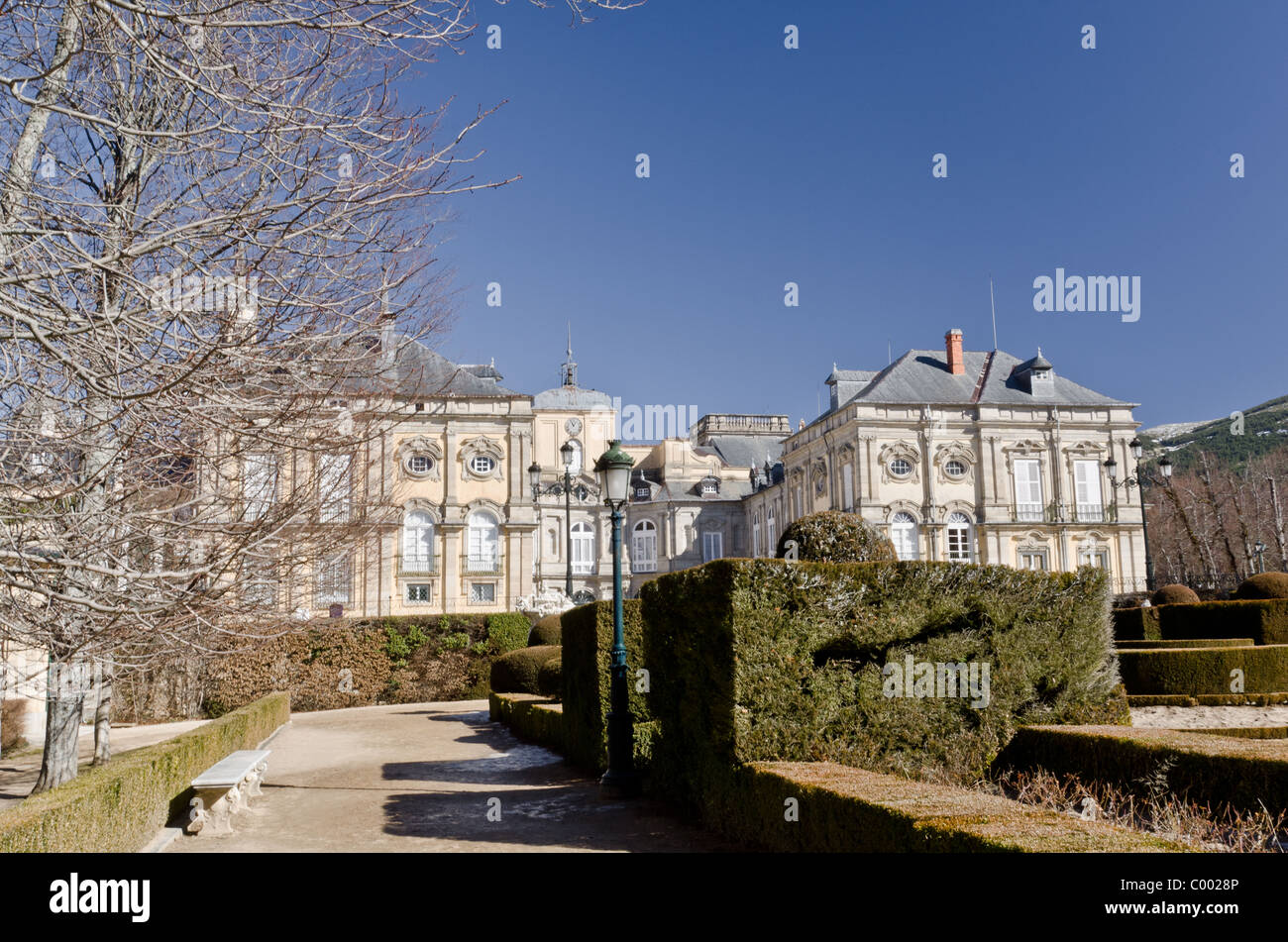 La Granja Palast de San Ildefonso, Segovia, Spanien Stockfoto