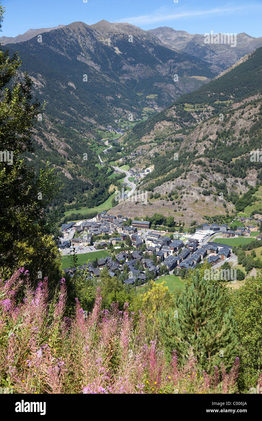 Ordino Andorra Stockfoto