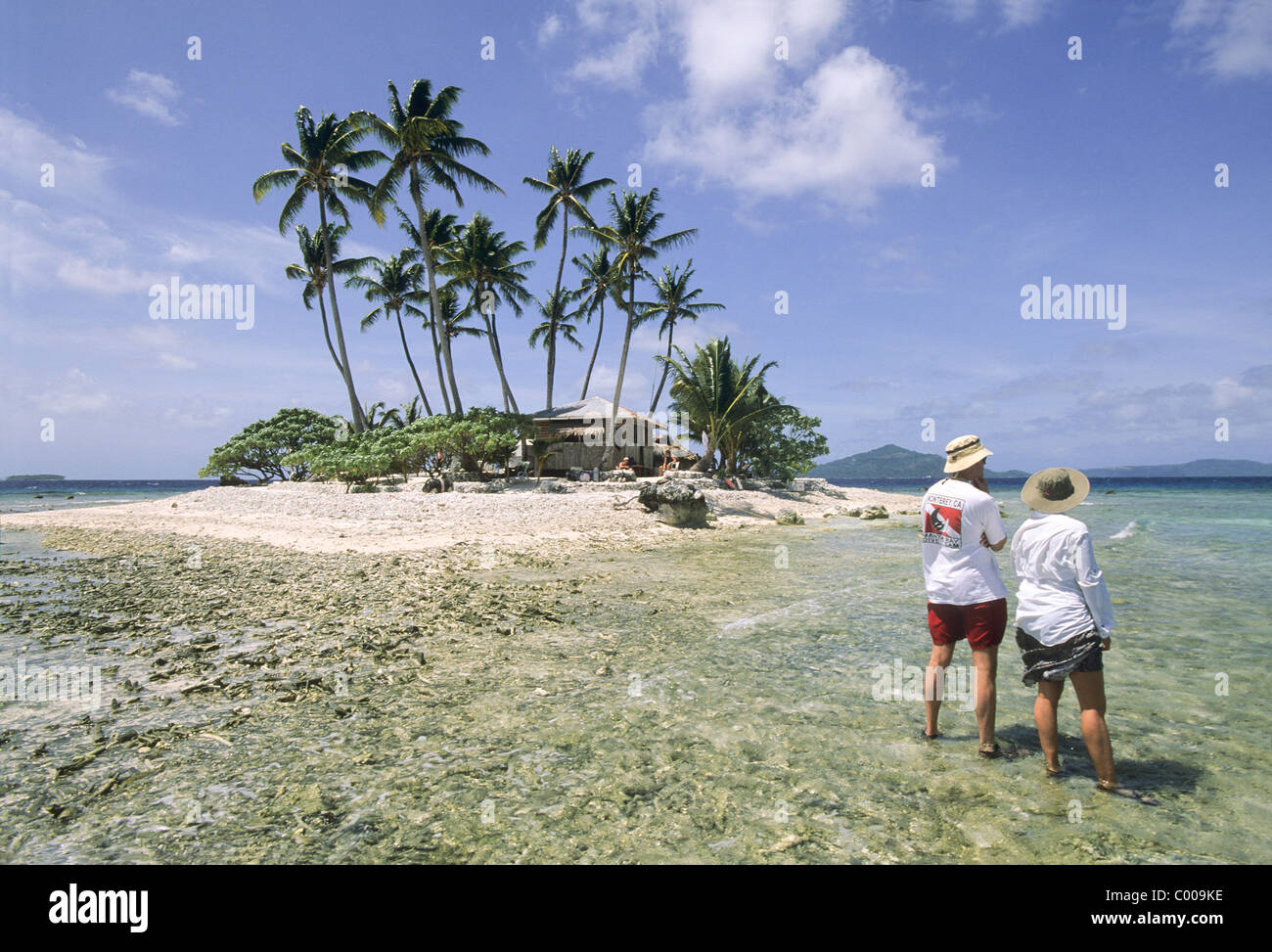 Elk166-6283 Mikronesien, Föderierte Staaten von Mikronesien (FSM), Chuuk, Insel, Jeep Stockfoto