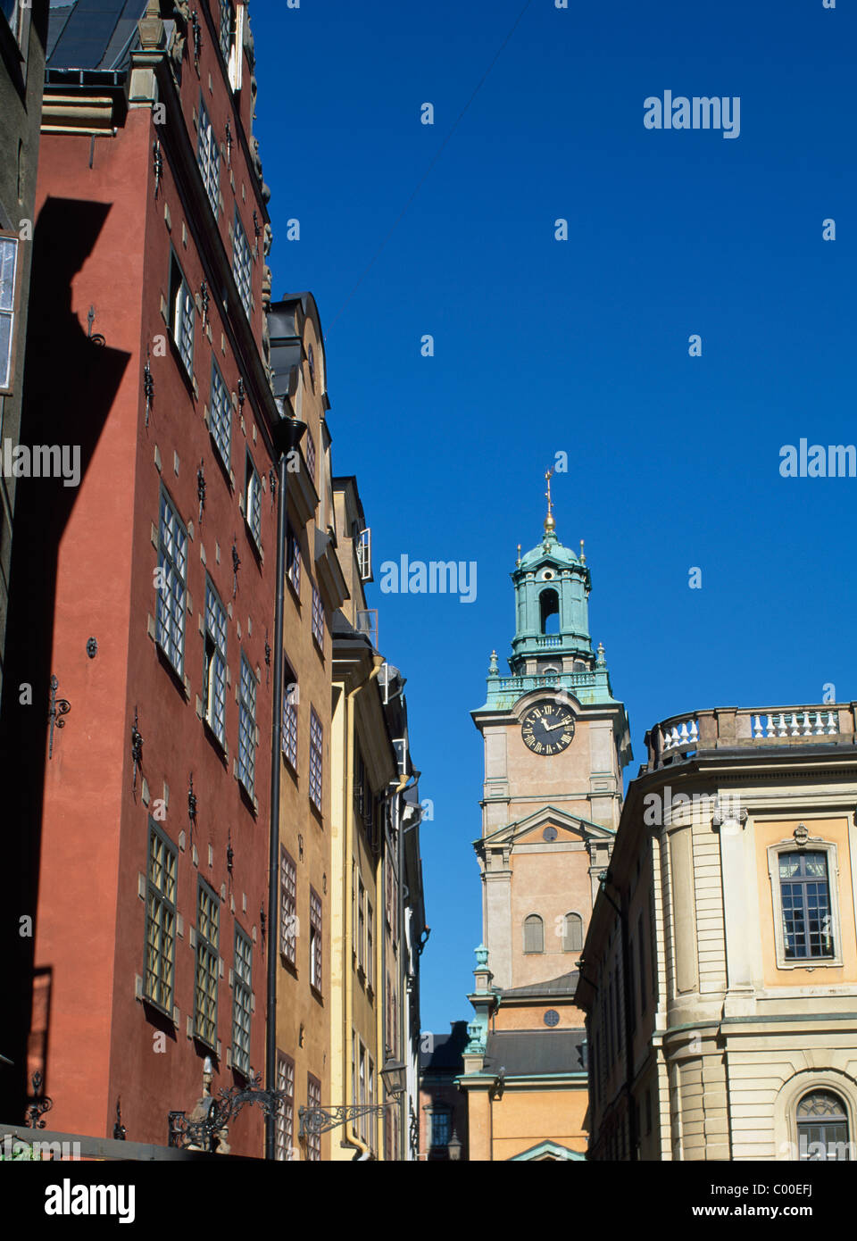 Stockyrkan, Gamla Stan Stockfoto