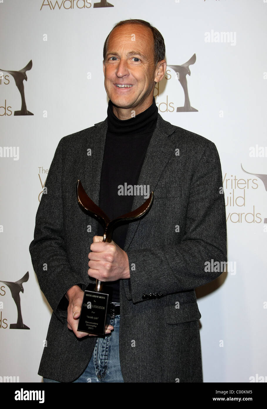 CHARLES FERGUSON 2011 WRITERS GUILD OF AMERICA AWARDS DRUCKSAAL HOLLYWOOD LOS ANGELES Kalifornien USA 5. Februar 2011 Stockfoto