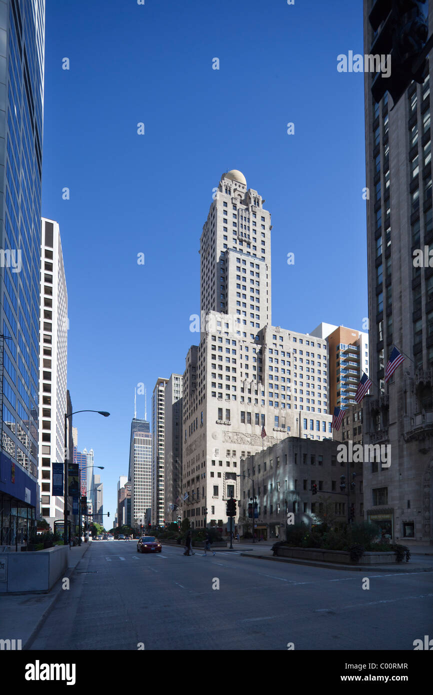 Medinah Athletic Club, jetzt das Hotel InterContinental Chicago, Illinois, USA Stockfoto