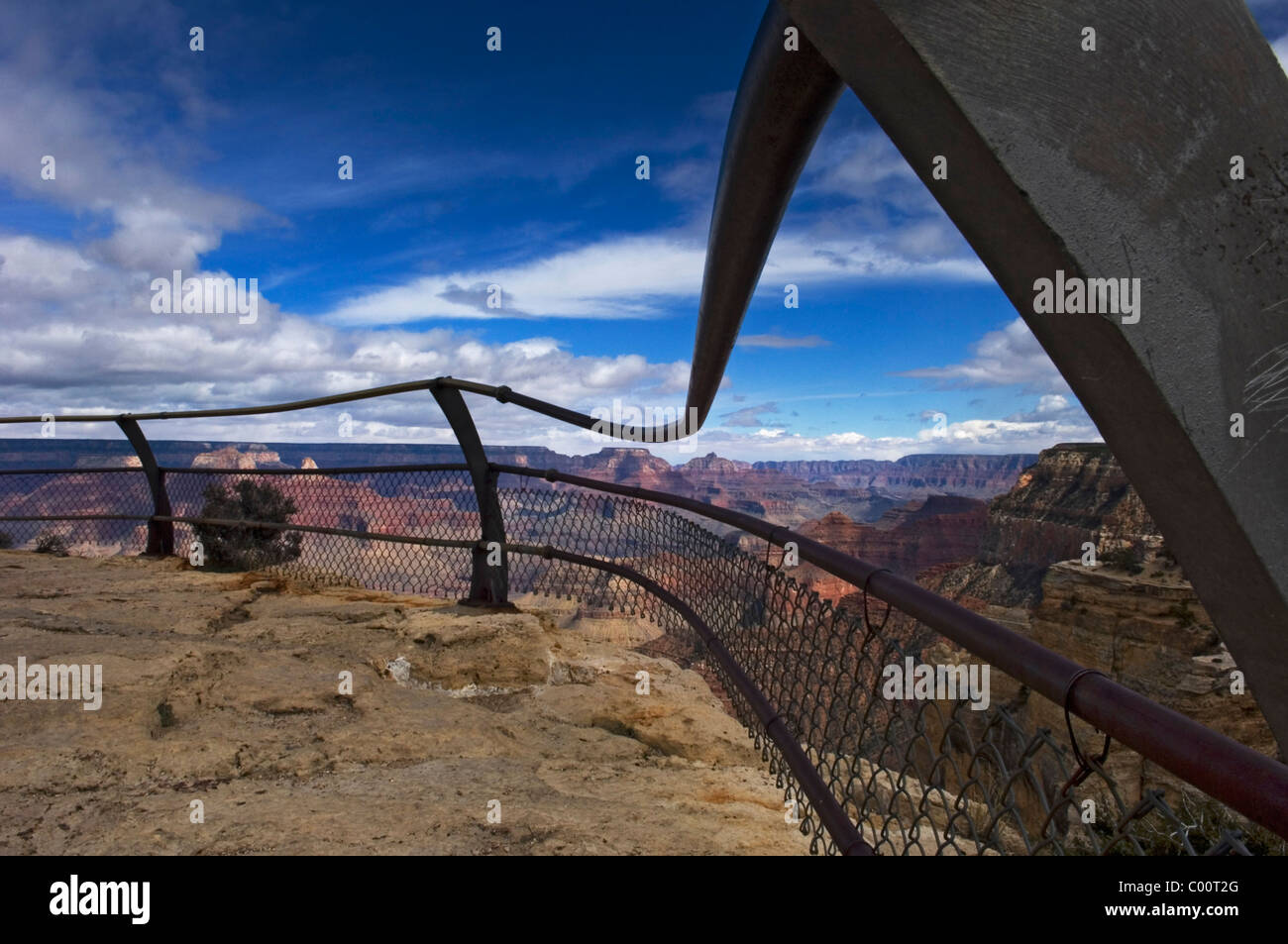South Rim des Grand Canyon National Park Stockfoto