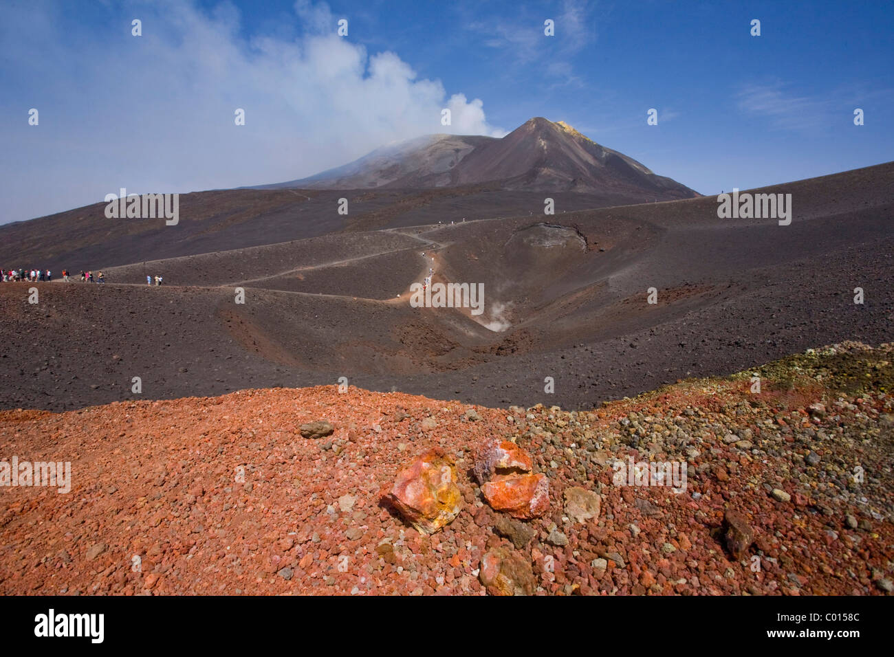 Ätna, Italien, Europa Stockfoto