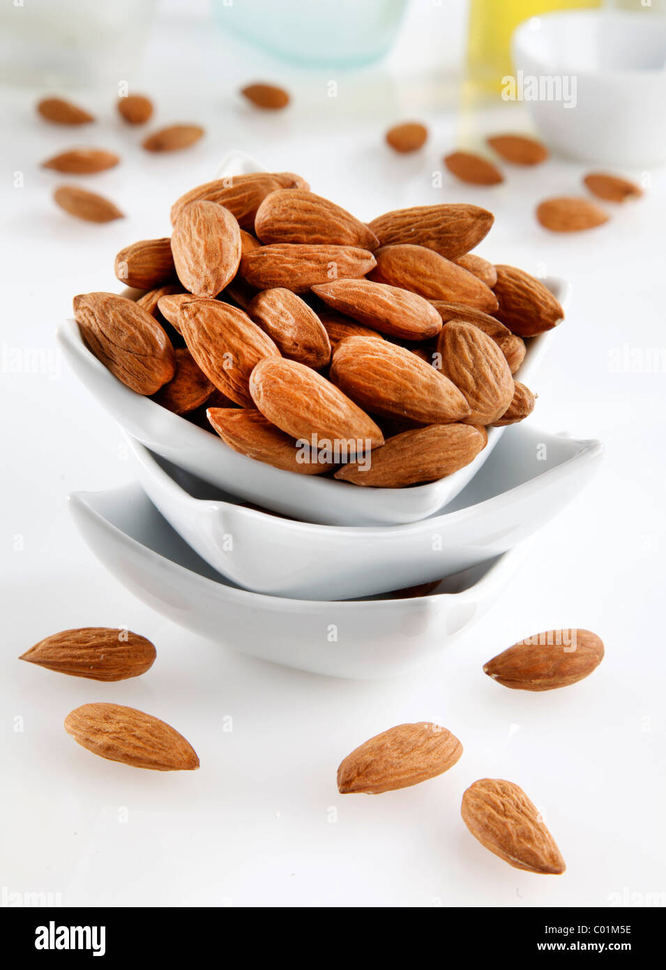 MANDELN Stockfoto