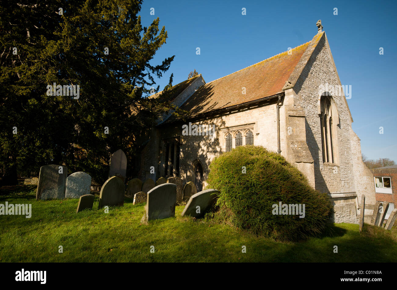 Letcombe Regis Pfarrkirche Wantage, Oxfordshire England UK Stockfoto