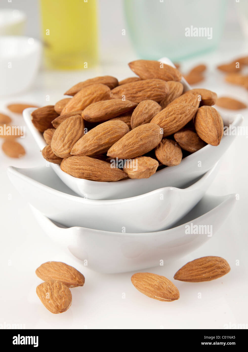 MANDELN Stockfoto