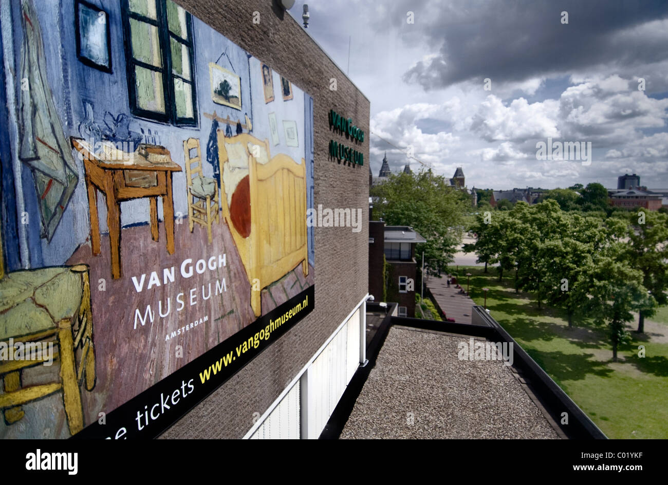 View from van gogh museum -Fotos und -Bildmaterial in hoher Auflösung