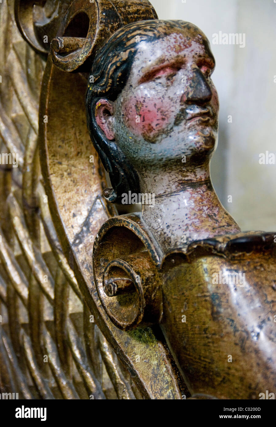 Guatemala. Baja Verapaz. Salamá Stadt. Kirche von San Mateo. Stockfoto