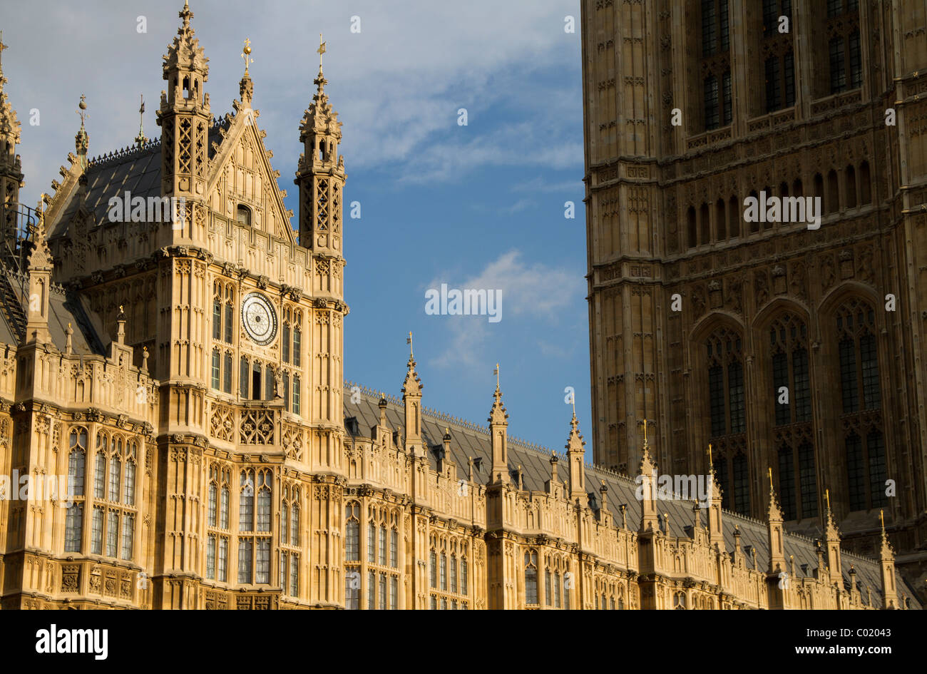 Palace of Westminster, London Stockfoto