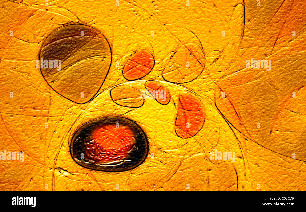 Fraktale Grafiken, abstrakte Stockfoto