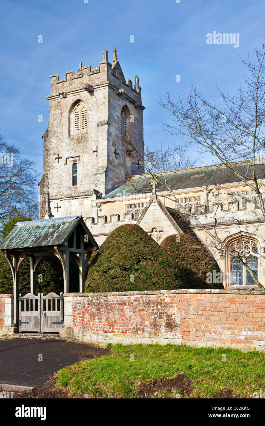 St. Katharine, eine typische Kirche von England, englische Dorfkirche in Holt, Wiltshire, England, UK Stockfoto