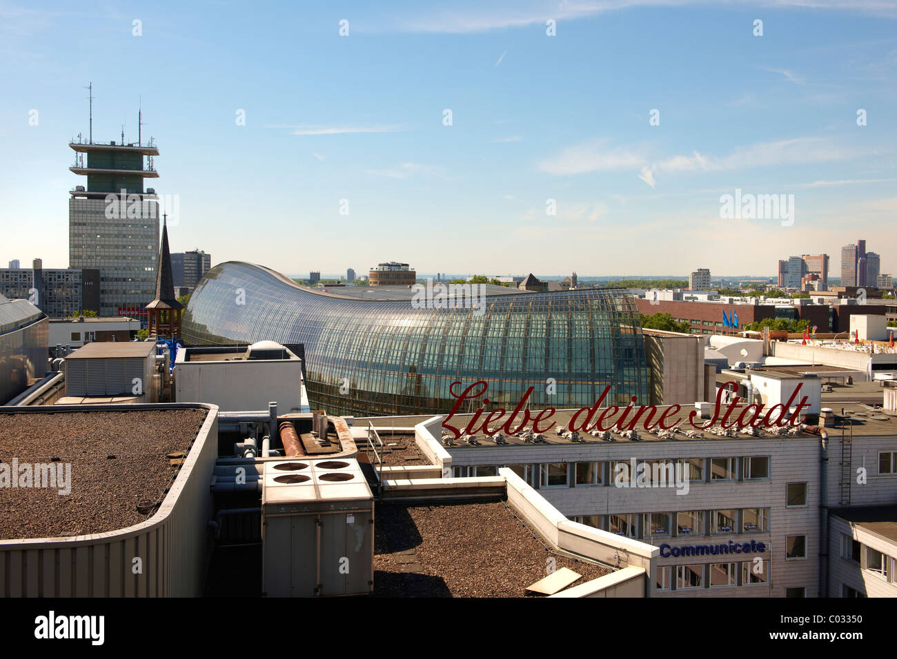 Köln, Ansicht von Peek und Cloppenburg Kaufhaus, North Rhine-Westphalia, Deutschland, Europa Stockfoto