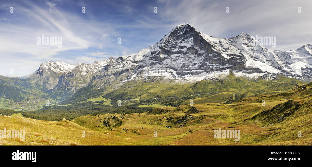Eiger Monch Jungfrau Peaks Swiss Stockfotos und -bilder Kaufen - Alamy
