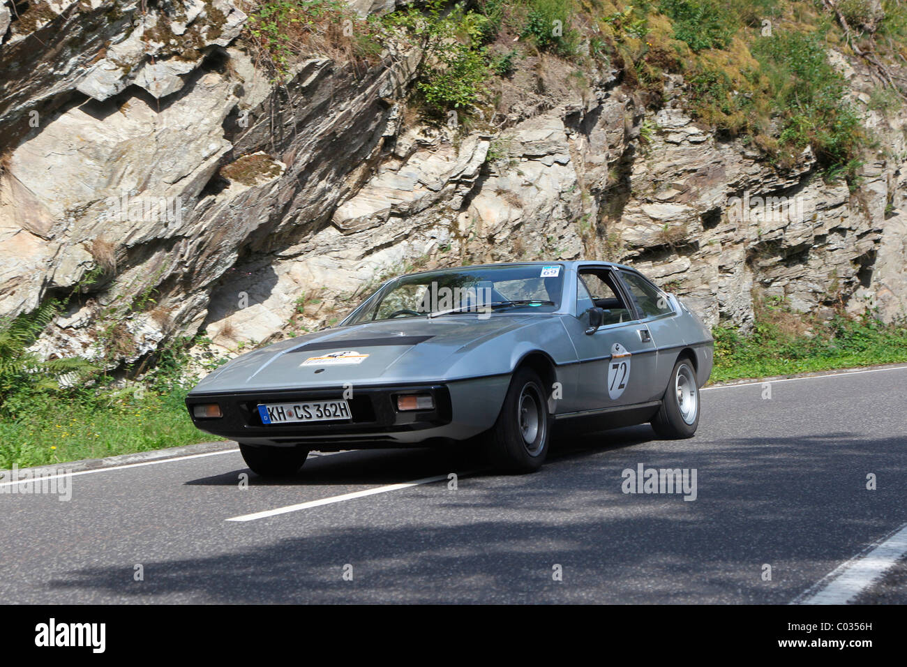 Oldtimer-Rallye ADAC Mittelrhein-Classic 2010 Lotus Eclat, Weinaehr, Rheinland-Pfalz, Deutschland, Europa Stockfoto