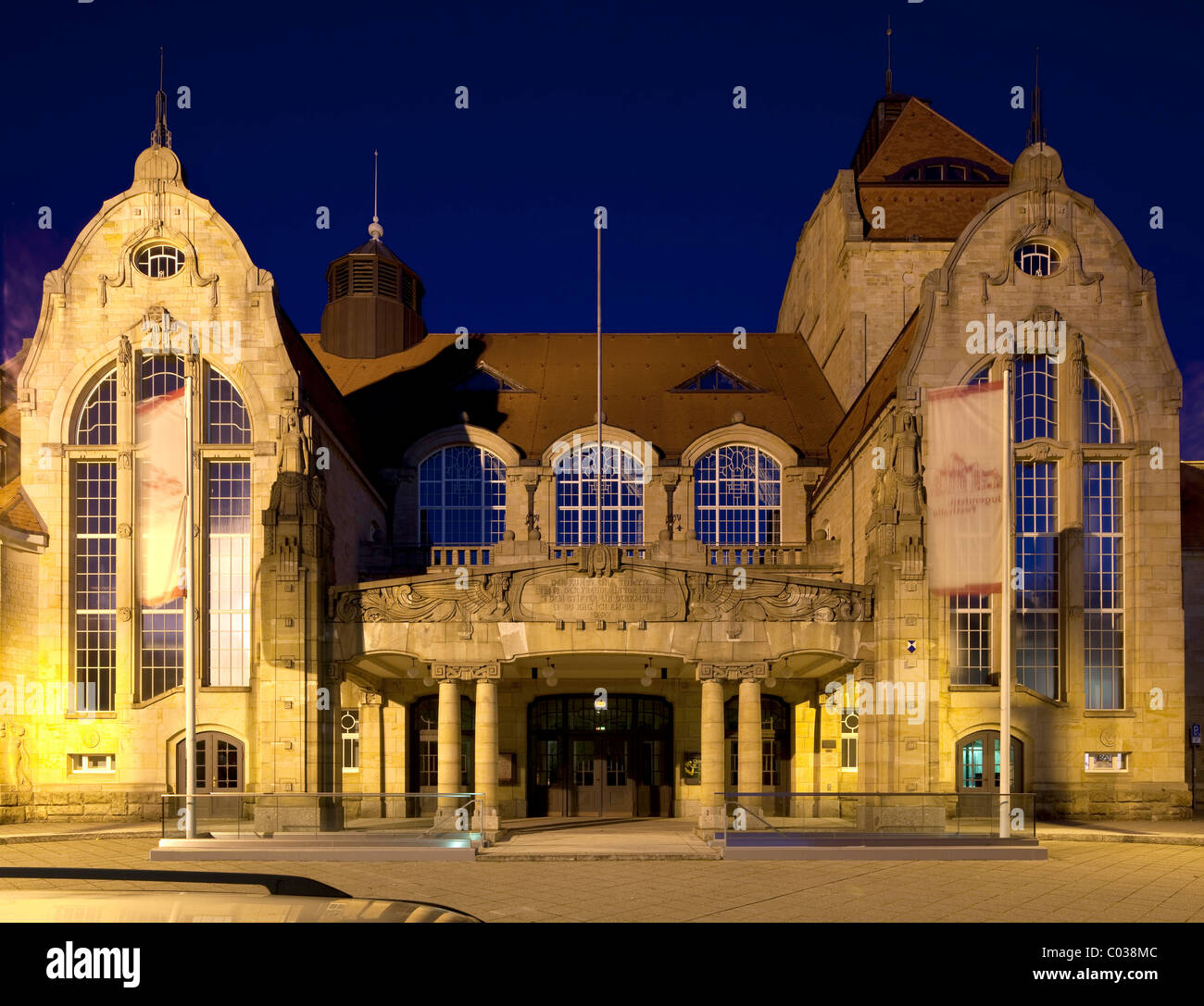 Art Noveau-Festhalle, Landau in der Pfalz, südliche Wein Route, Rheinland-Pfalz, Deutschland, Europa Stockfoto