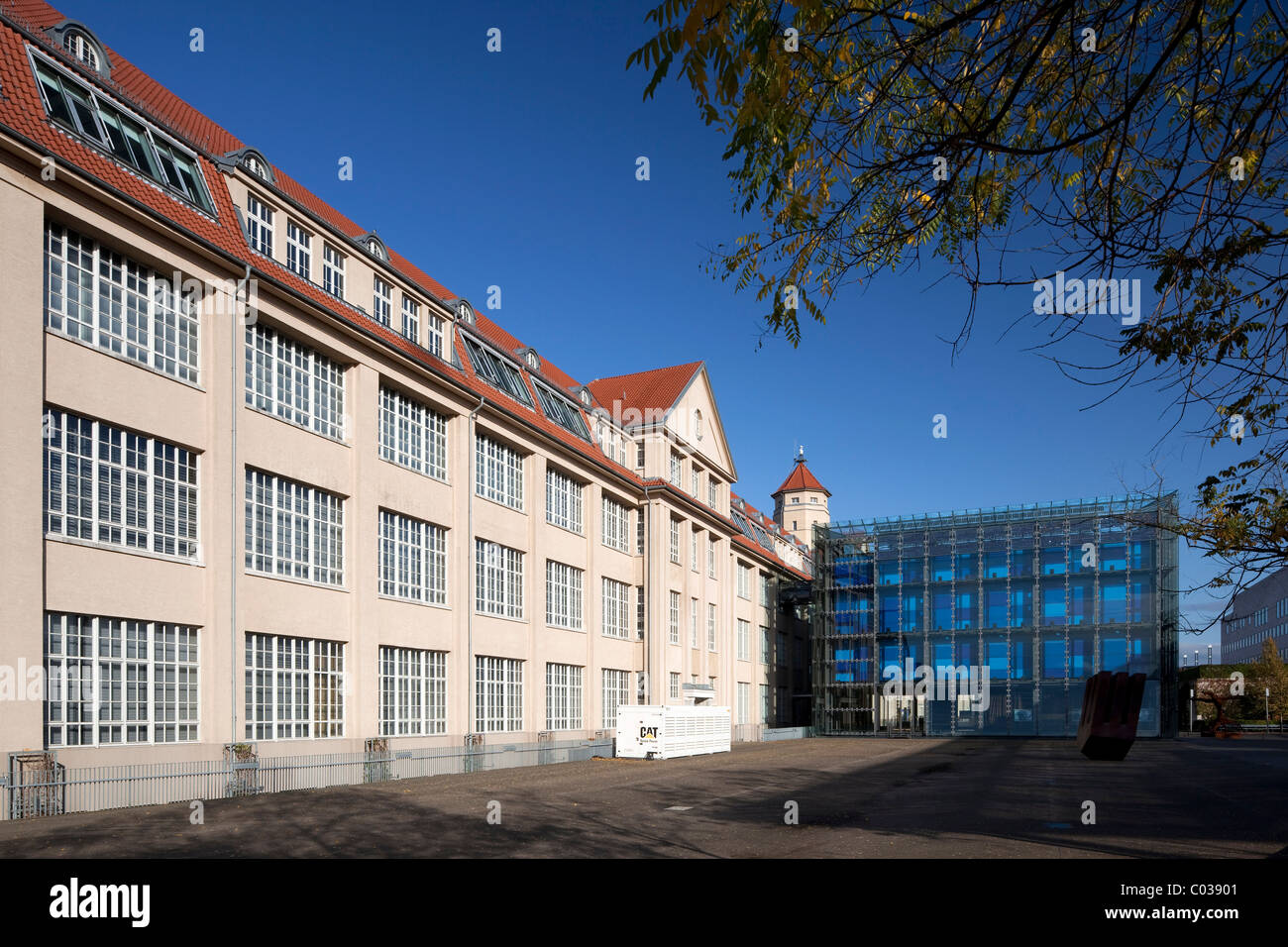 Zentrum Fuer Kunst Und Medientechnologie, ZKM, Zentrum für Kunst und Medien, Karlsruhe, Baden-Württemberg, Deutschland, Europa Stockfoto