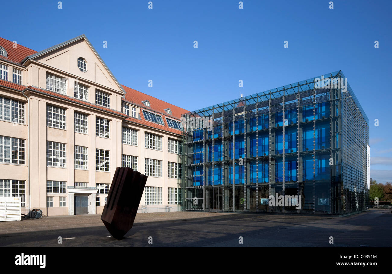 Zentrum Fuer Kunst Und Medientechnologie, ZKM, Zentrum für Kunst und Medien, Karlsruhe, Baden-Württemberg, Deutschland, Europa Stockfoto