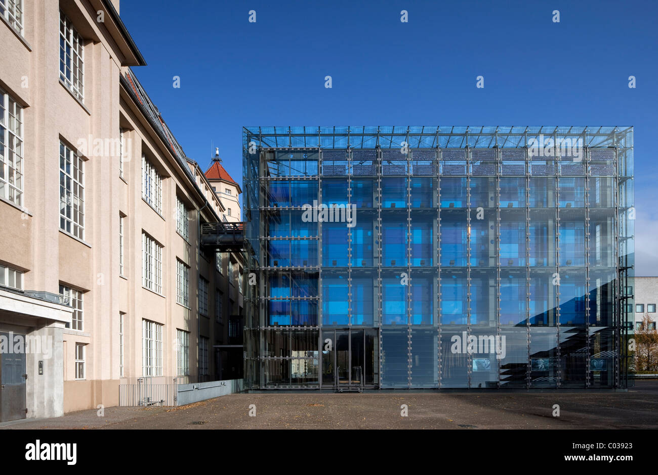 Zentrum Fuer Kunst Und Medientechnologie, ZKM, Zentrum für Kunst und Medien, Karlsruhe, Baden-Württemberg, Deutschland, Europa Stockfoto