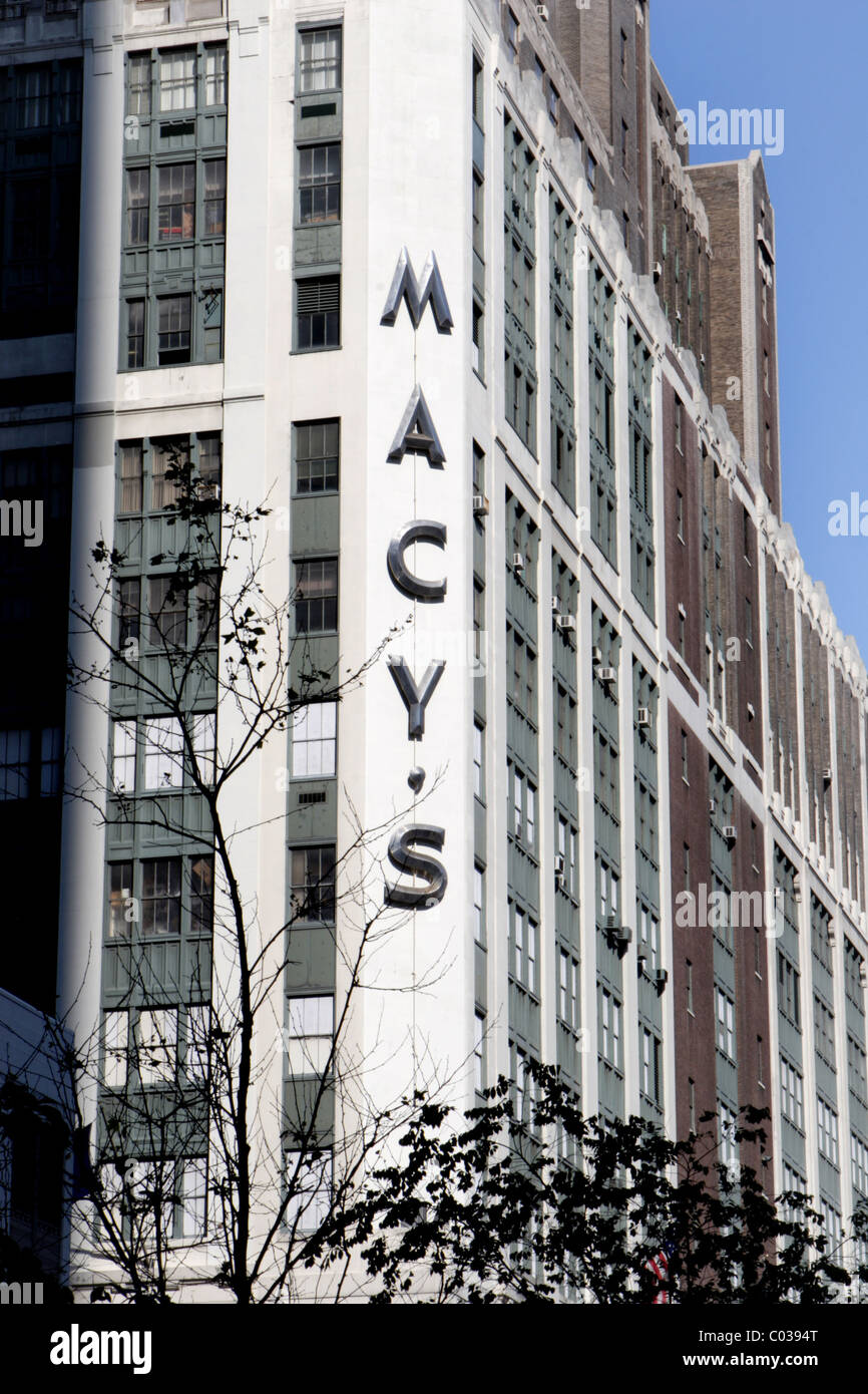 Macys Kaufhaus New York Stockfoto