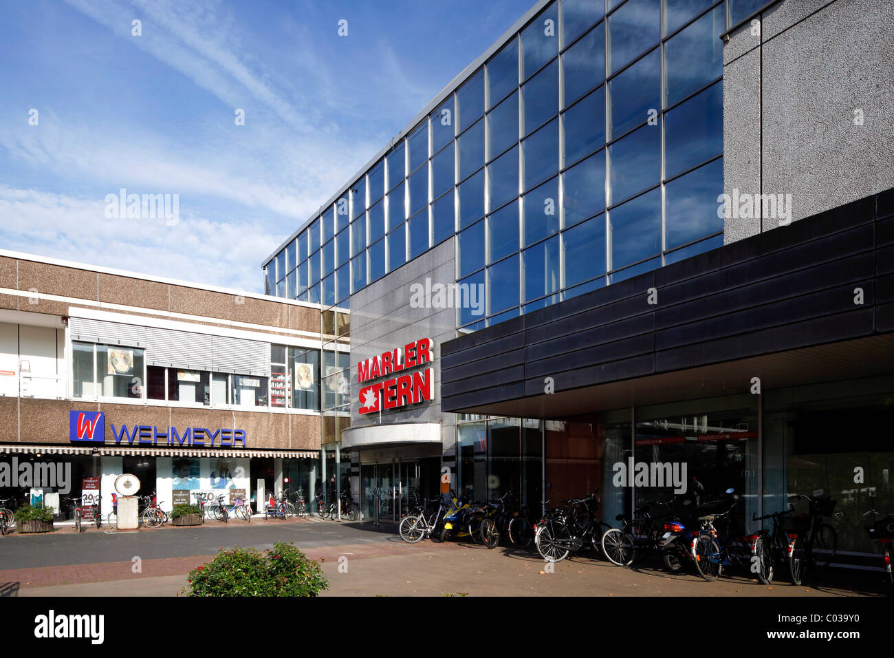Marler Stern Einkaufszentrum, Marl, Ruhrgebiet, Nordrhein-Westfalen, Deutschland, Europa Stockfoto