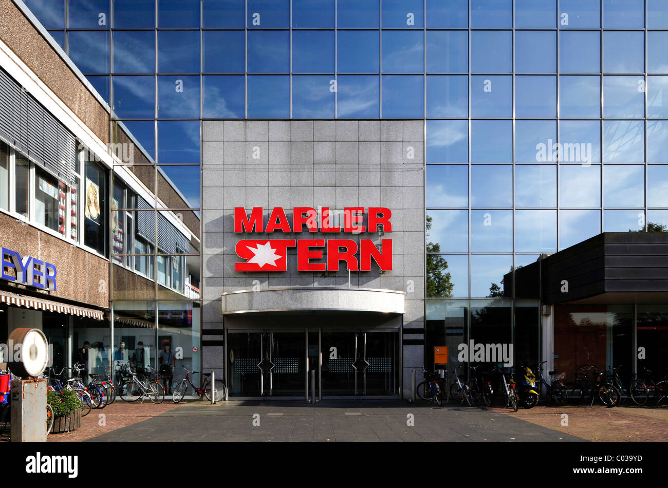 Marler Stern Einkaufszentrum, Marl, Ruhrgebiet, Nordrhein-Westfalen, Deutschland, Europa Stockfoto