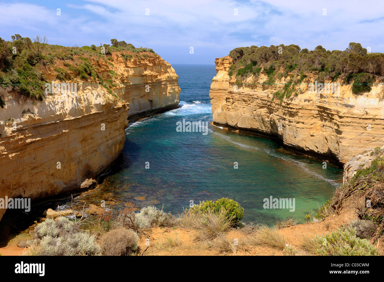 Loch Ard Gorge, Port Campbell National Park, Victoria, Australien Stockfoto