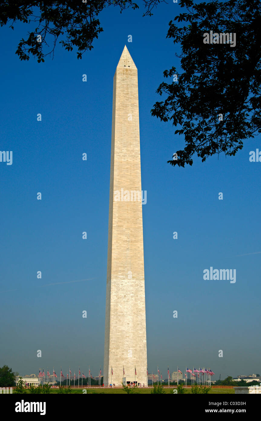 Washington Monument, Washington DC, USA Stockfoto