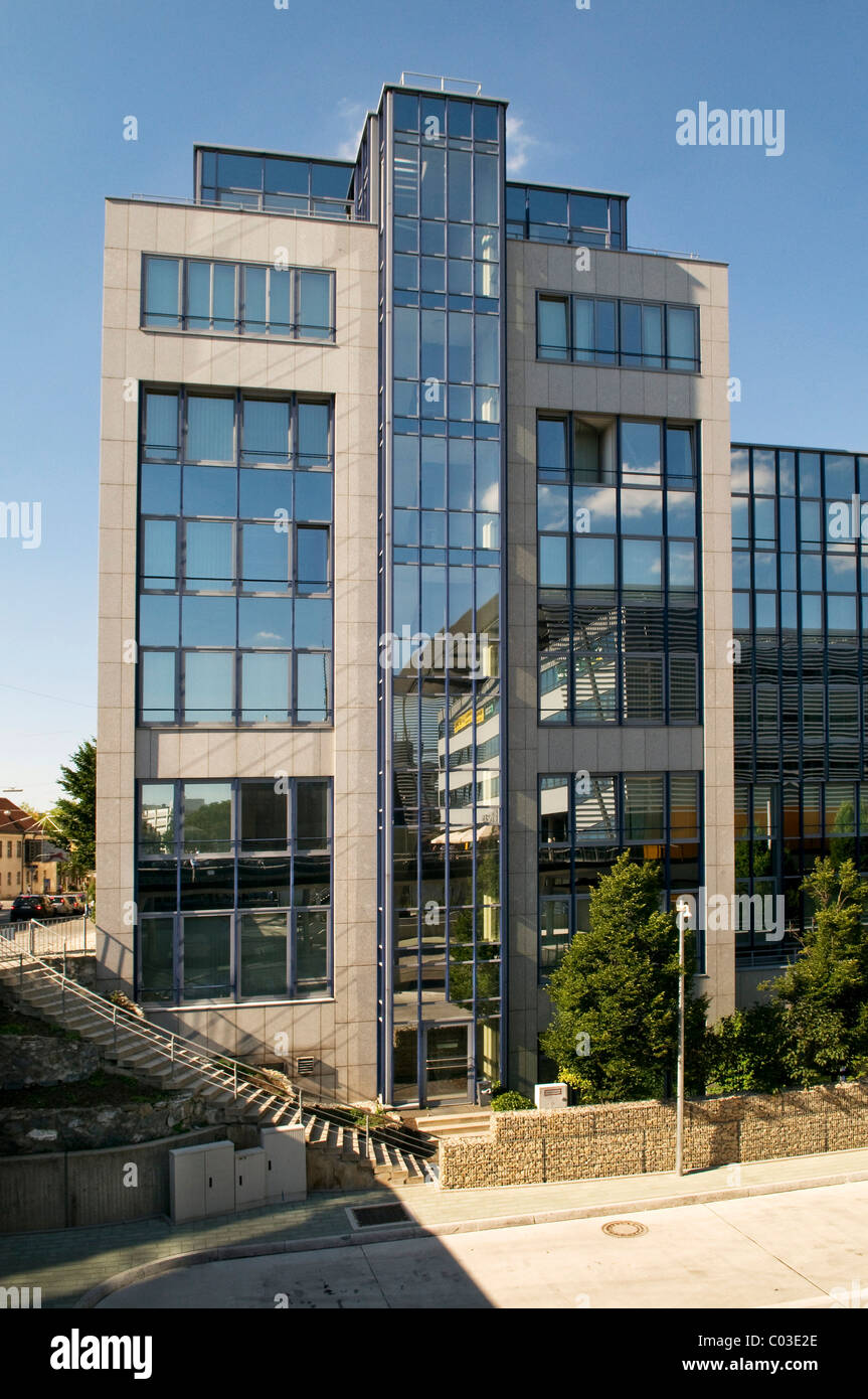 Moderne Bürogebäude, zentralen Busbahnhof, München, Bayern, Deutschland, Europa Stockfoto