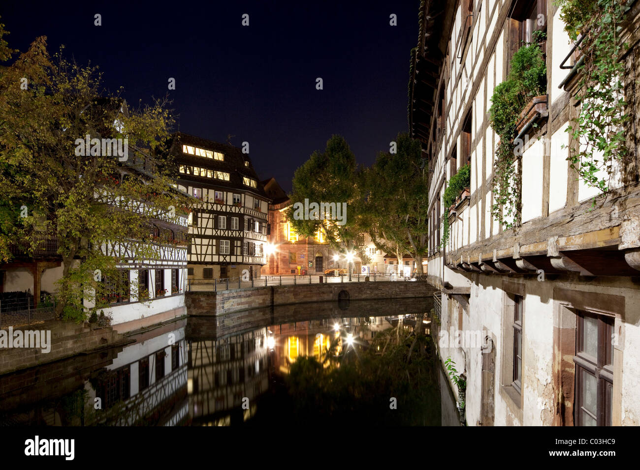 Alte Stadt Viertel Petit France, Straßburg, Elsass, Frankreich, Europa Stockfoto