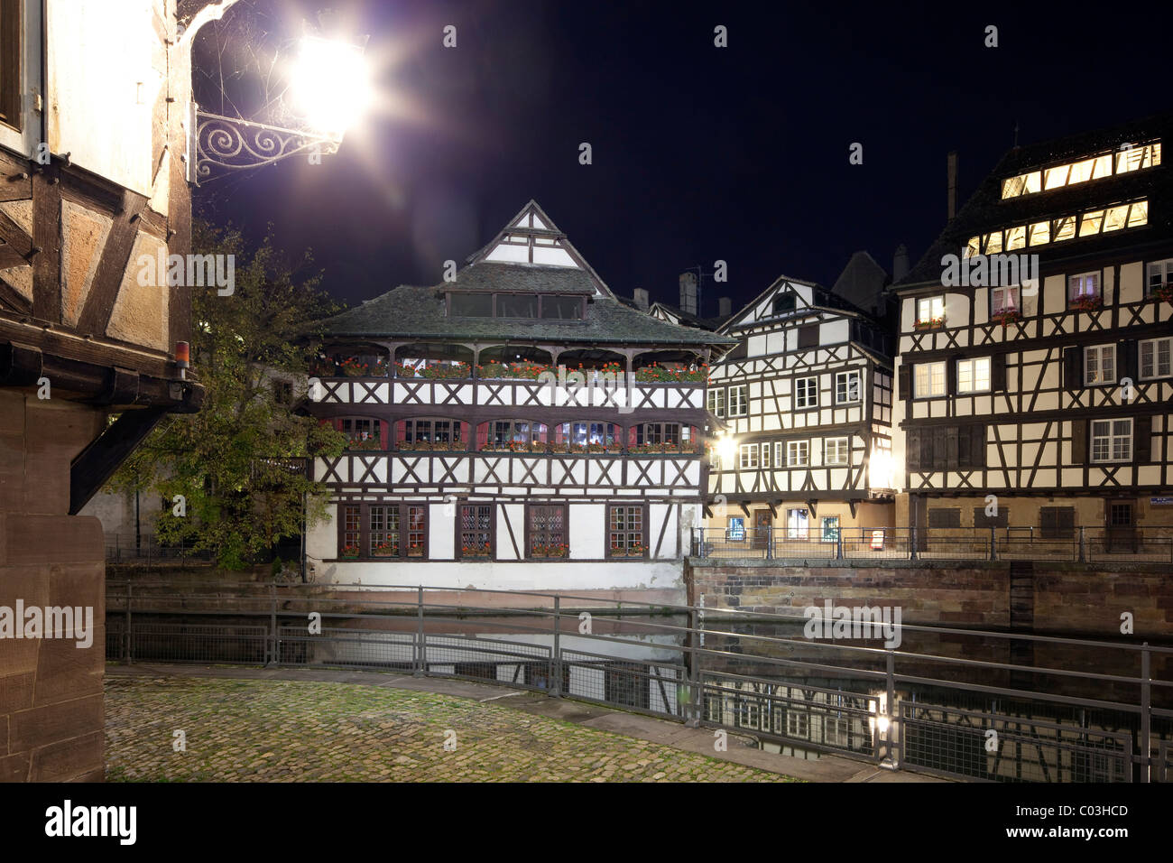 Alte Stadt Viertel Petit France, Straßburg, Elsass, Frankreich, Europa Stockfoto