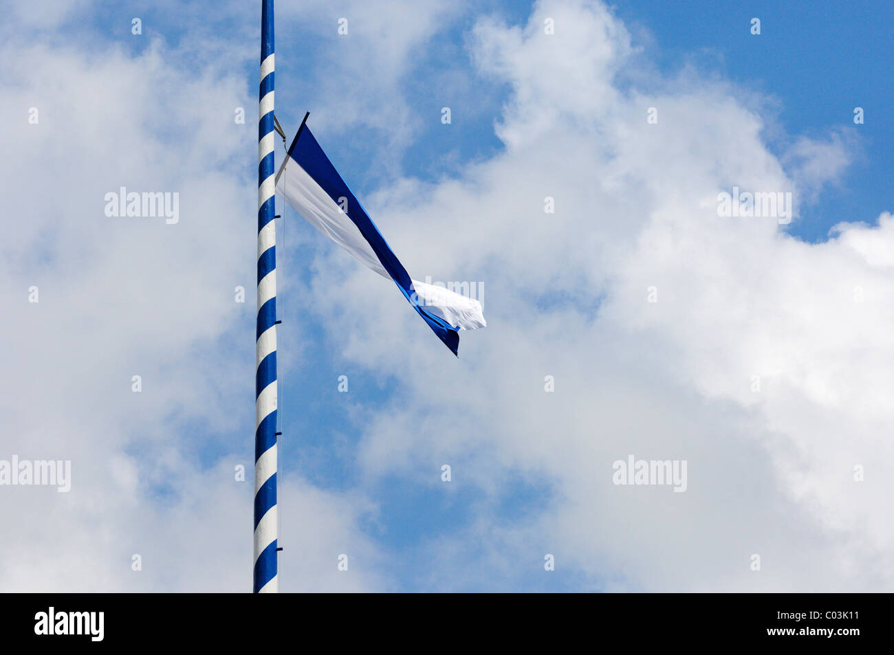 Bayerische Flagge, Bayern Stockfotografie - Alamy