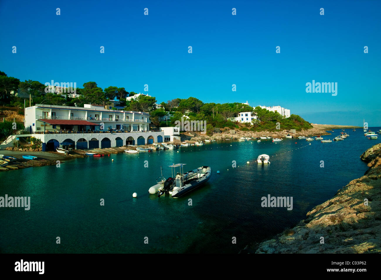 Portinax, Ibiza, Balearen, Spanien Stockfoto