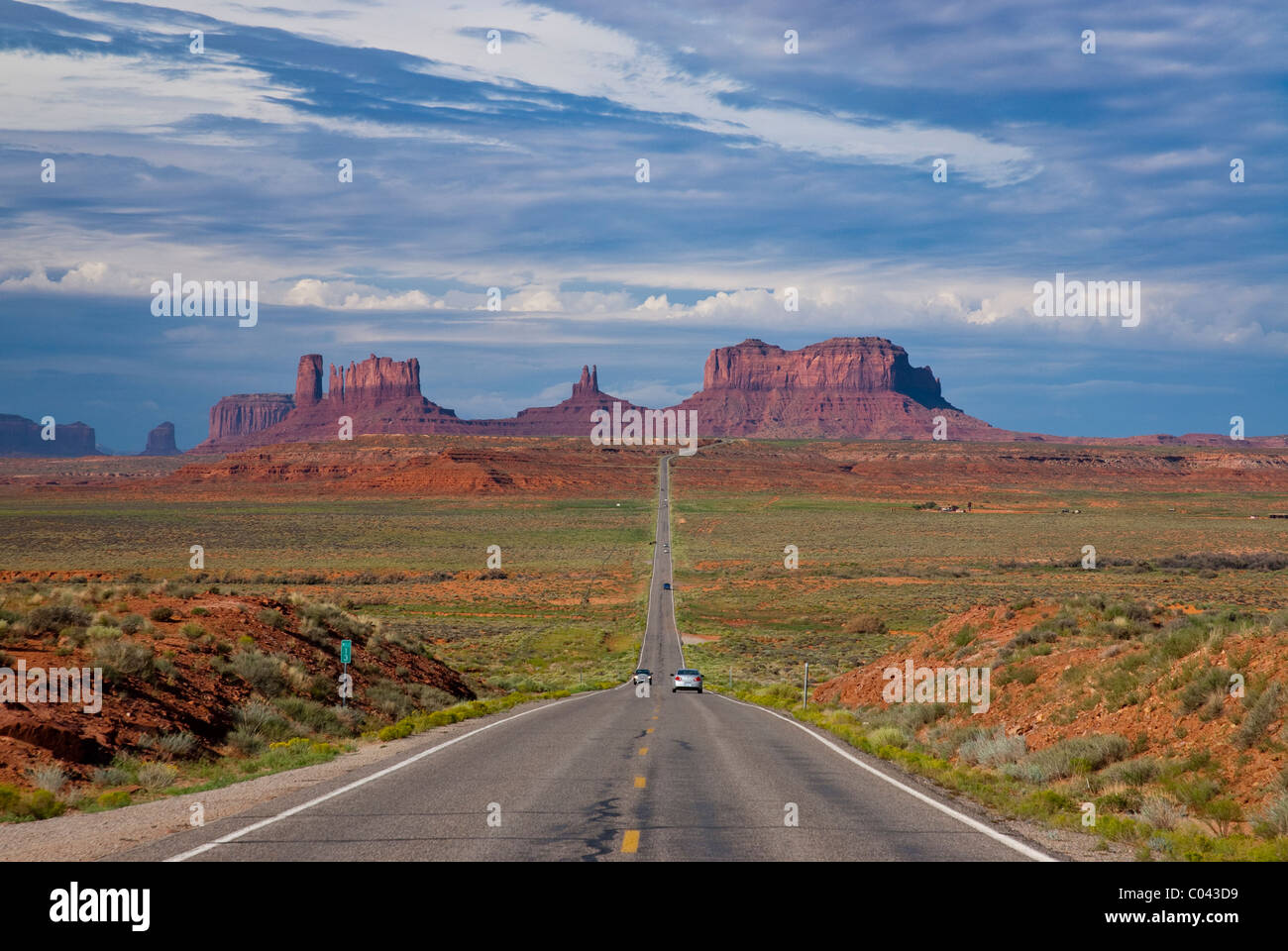 Welt berühmten Monument Valley Stockfoto