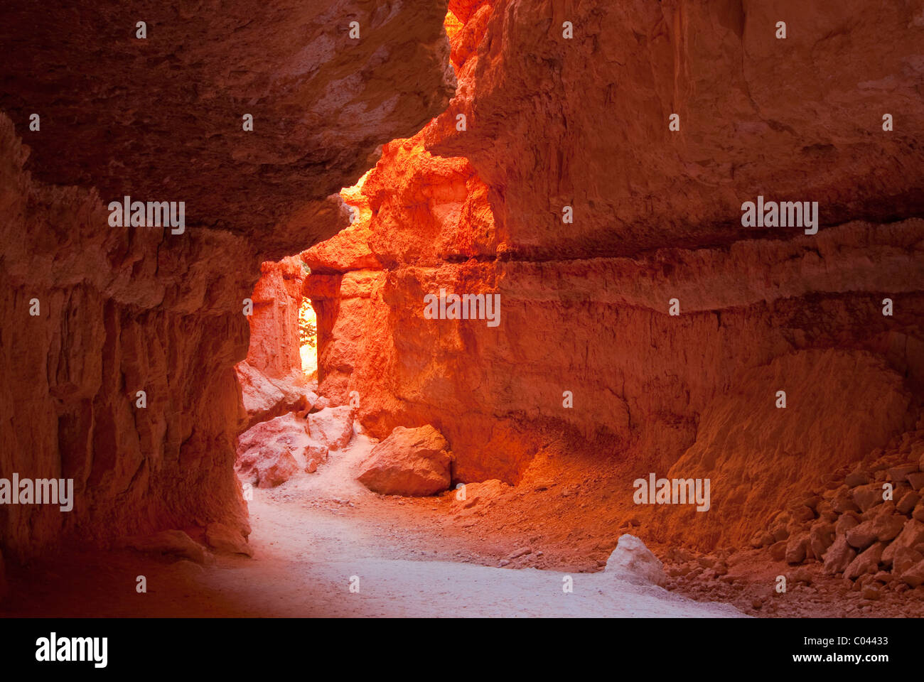 Ansicht der Bryce-Canyon-Nationalpark Stockfoto