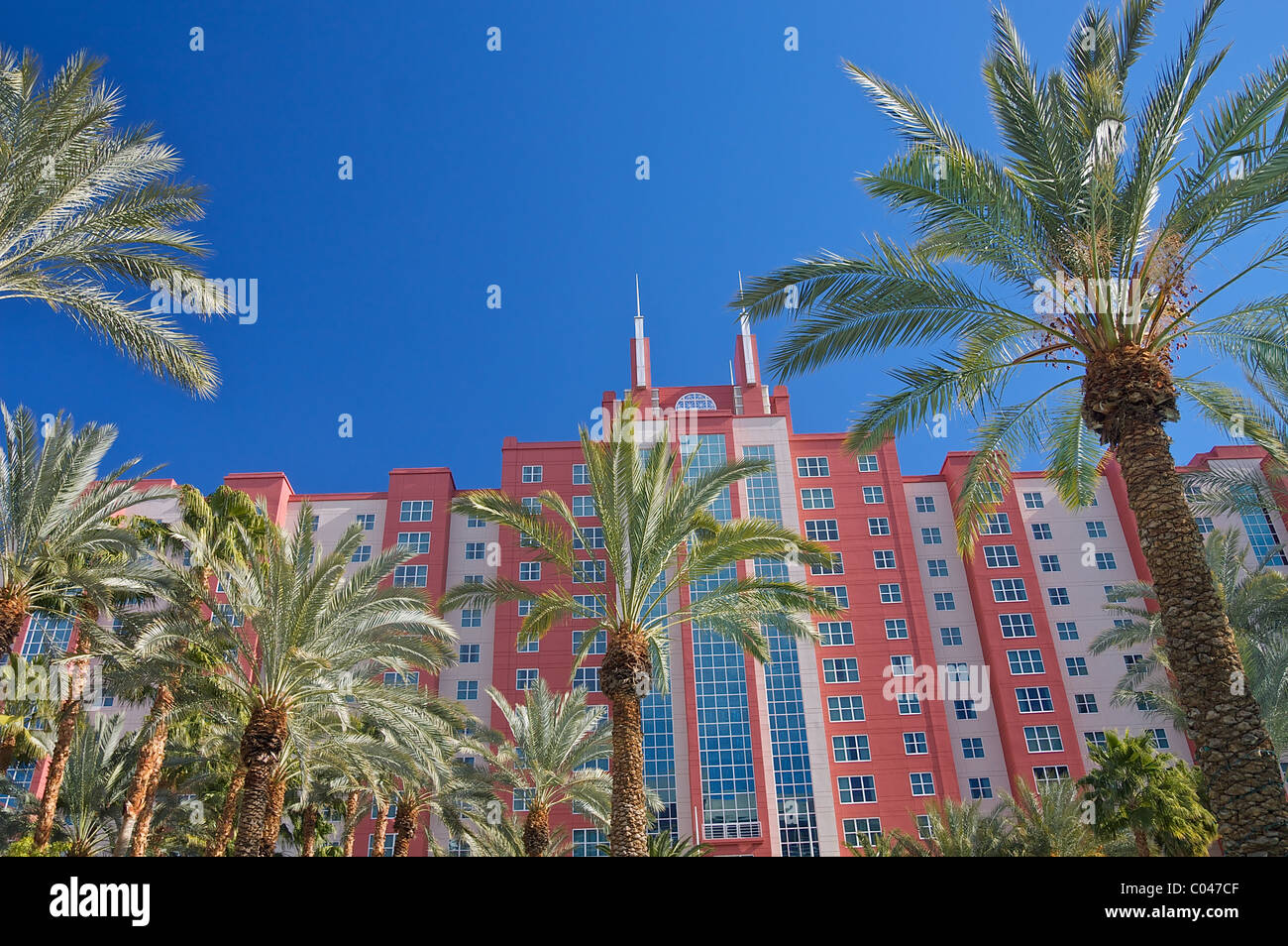 Das Hilton Grand Vacations Club im Flamingo in Las Vegas Stockfoto