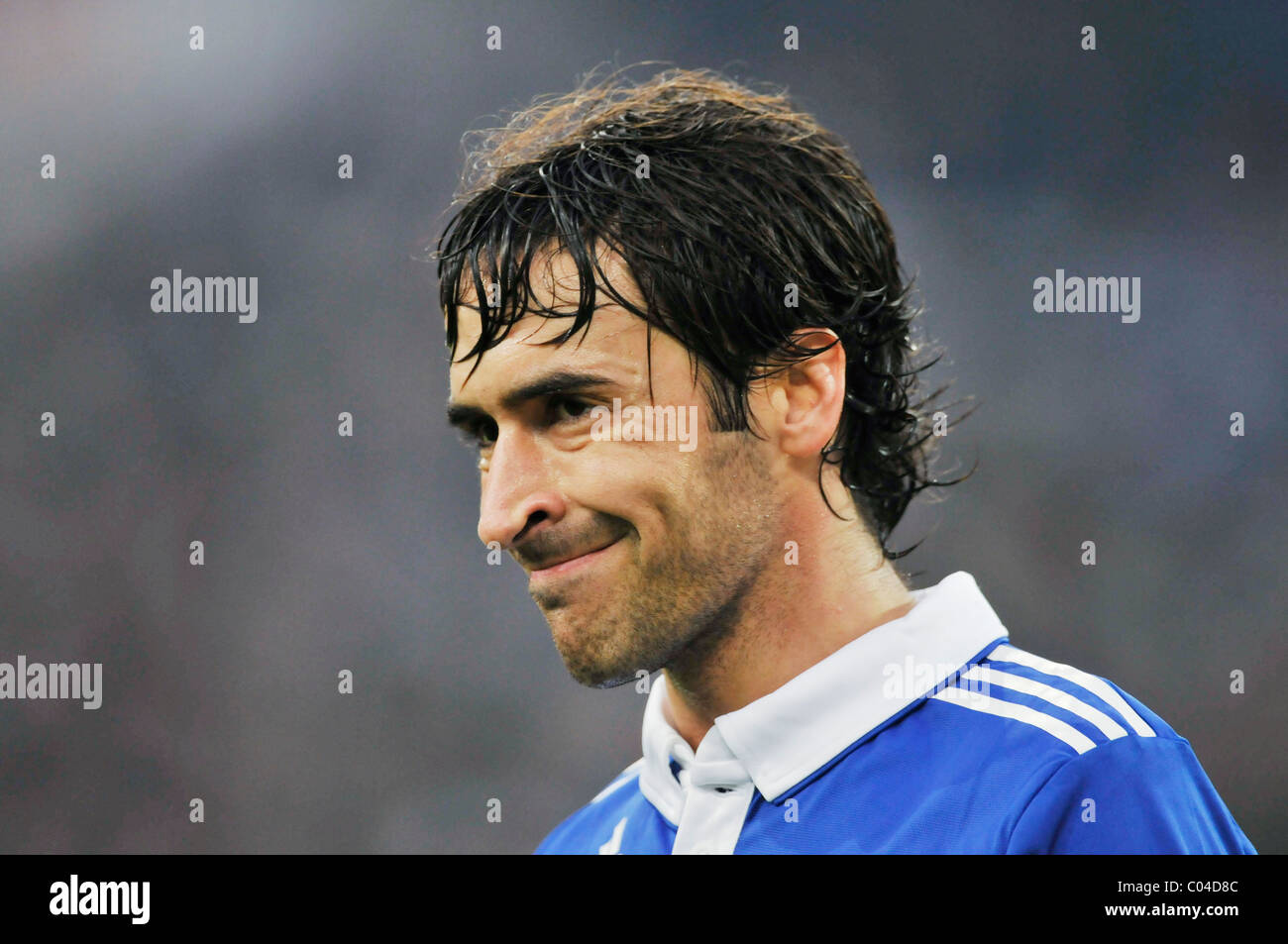 Raul (ESP), FC Schalke 04, deutscher Fussball Bundesliga Stockfoto