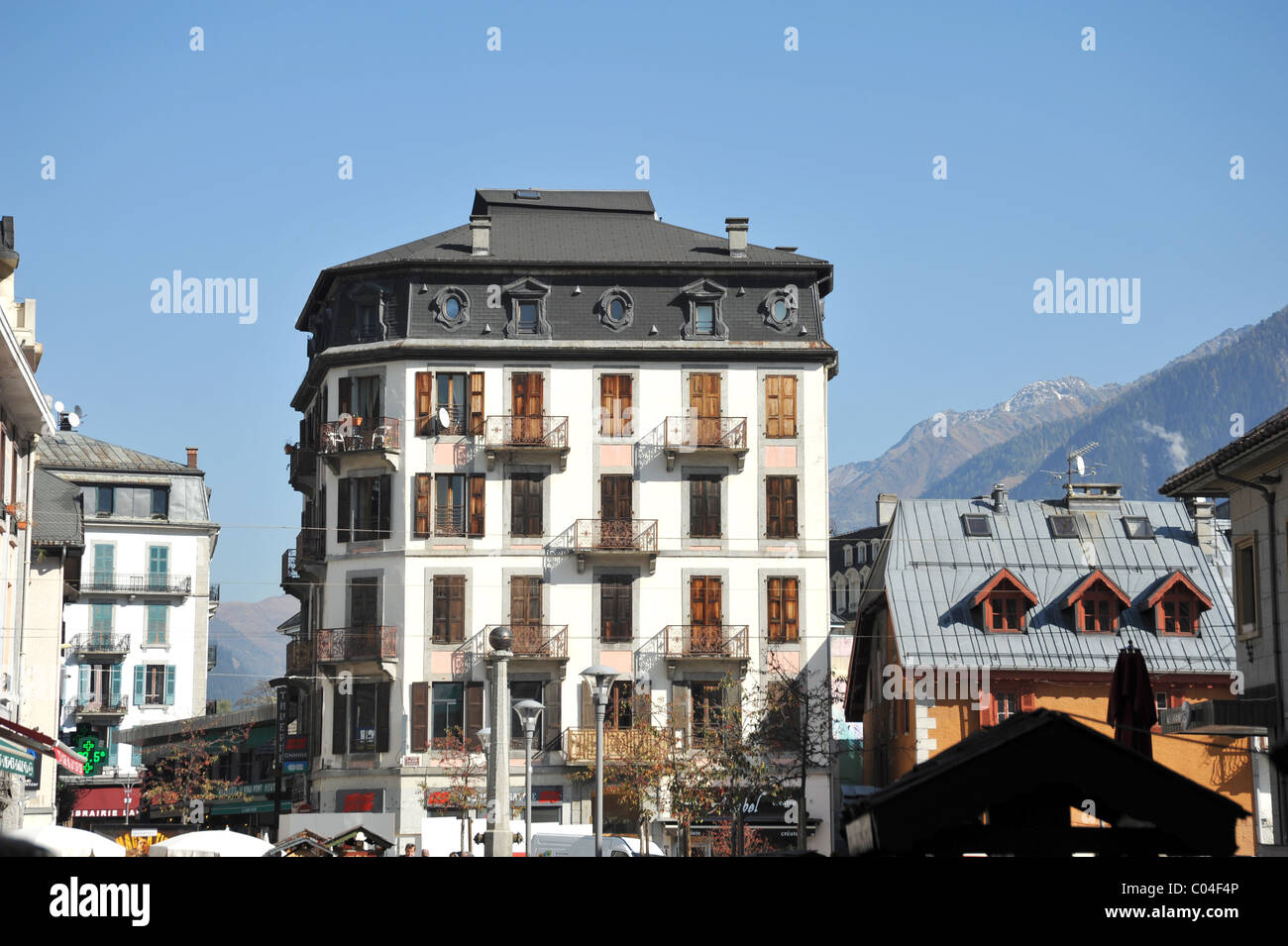 Chamonix, Rhône-Alpes, Frankreich Stockfoto
