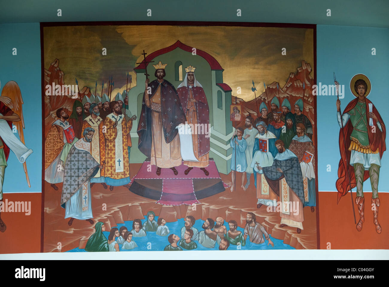 St Joseph ukrainische katholische Kirche; 5000 Nord Cumberland Chicago Illinois 60656 USA Stockfoto